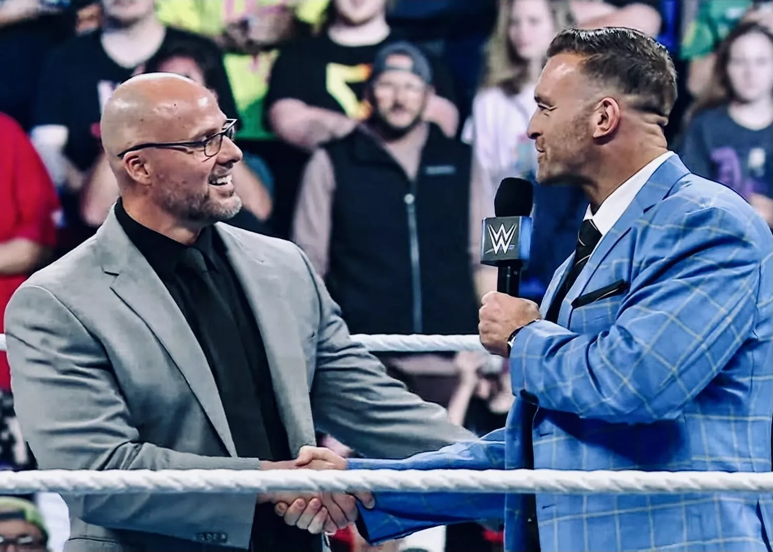 Adam Pearce teases Raw vs SmackDown warfare on WWE show