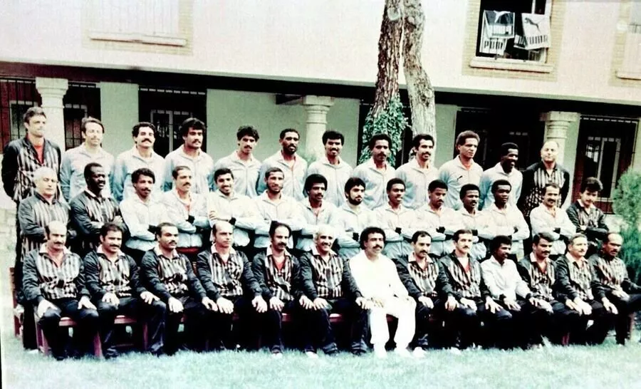 AFC ASIAN CUP KUWAIT FOOTBALL TEAM 1980S