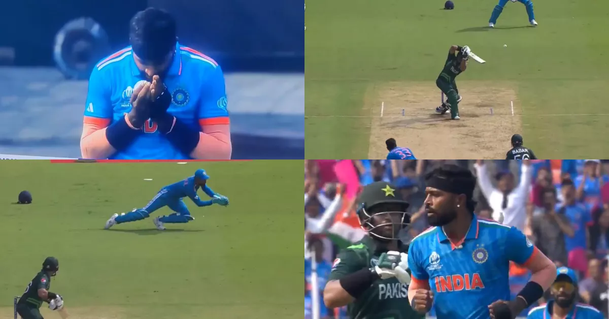 Black Magic? Watch: Hardik Pandya whispers something at ball, dismisses Imam Ul Haq on next delivery in IND vs PAK CWC 2023 clash