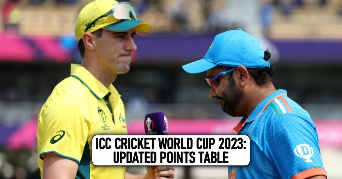 ICC Cricket World Cup 2023: Points Table, Most Runs, Most Wickets After ...