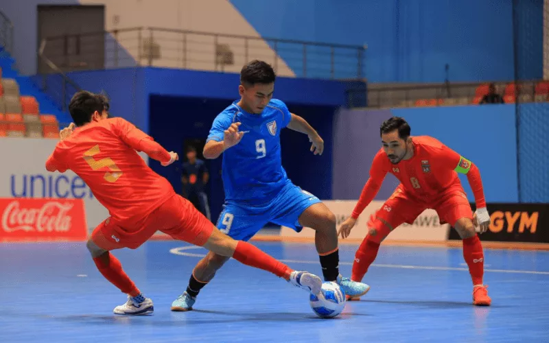 INDIAN FUTSAL TEAM MYANMAR AFC Futsal Asian Cup Qualifiers