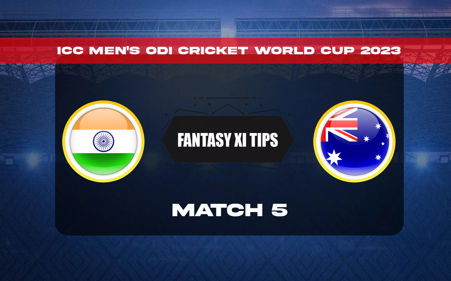 Ind Vs Aus Dream11 Prediction Dream11 Playing Xi Today Match 5 Icc Mens Odi Cricket World 3433