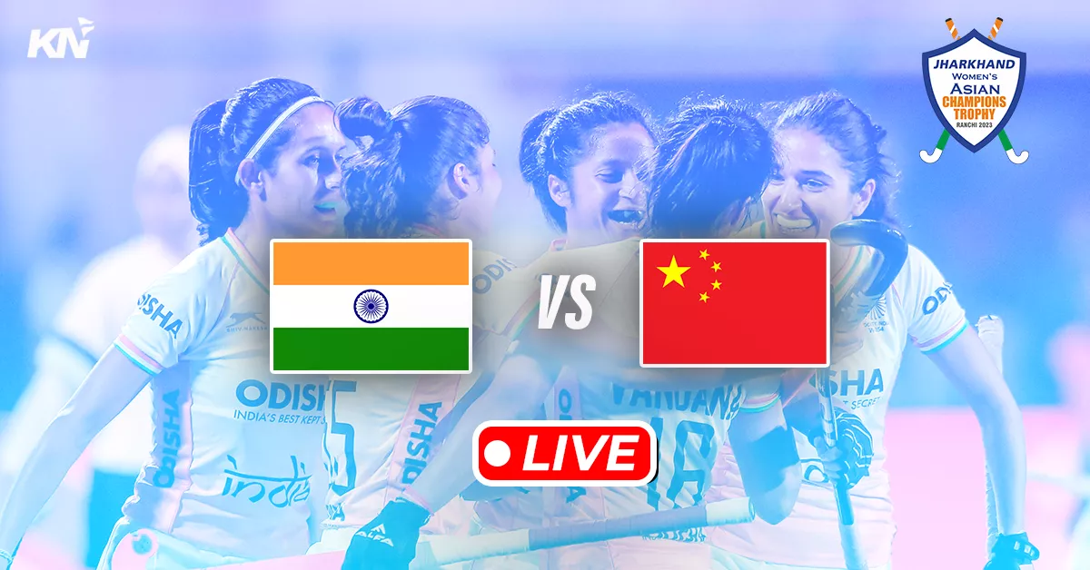 India vs China Live Women's Asian Champions Trophy 2023