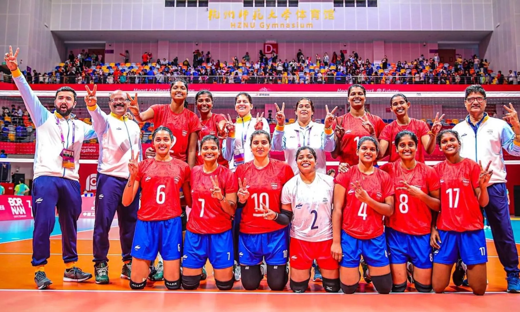 Asian Games 2023: Indian women's volleyball team beats Hong Kong to finish ninth