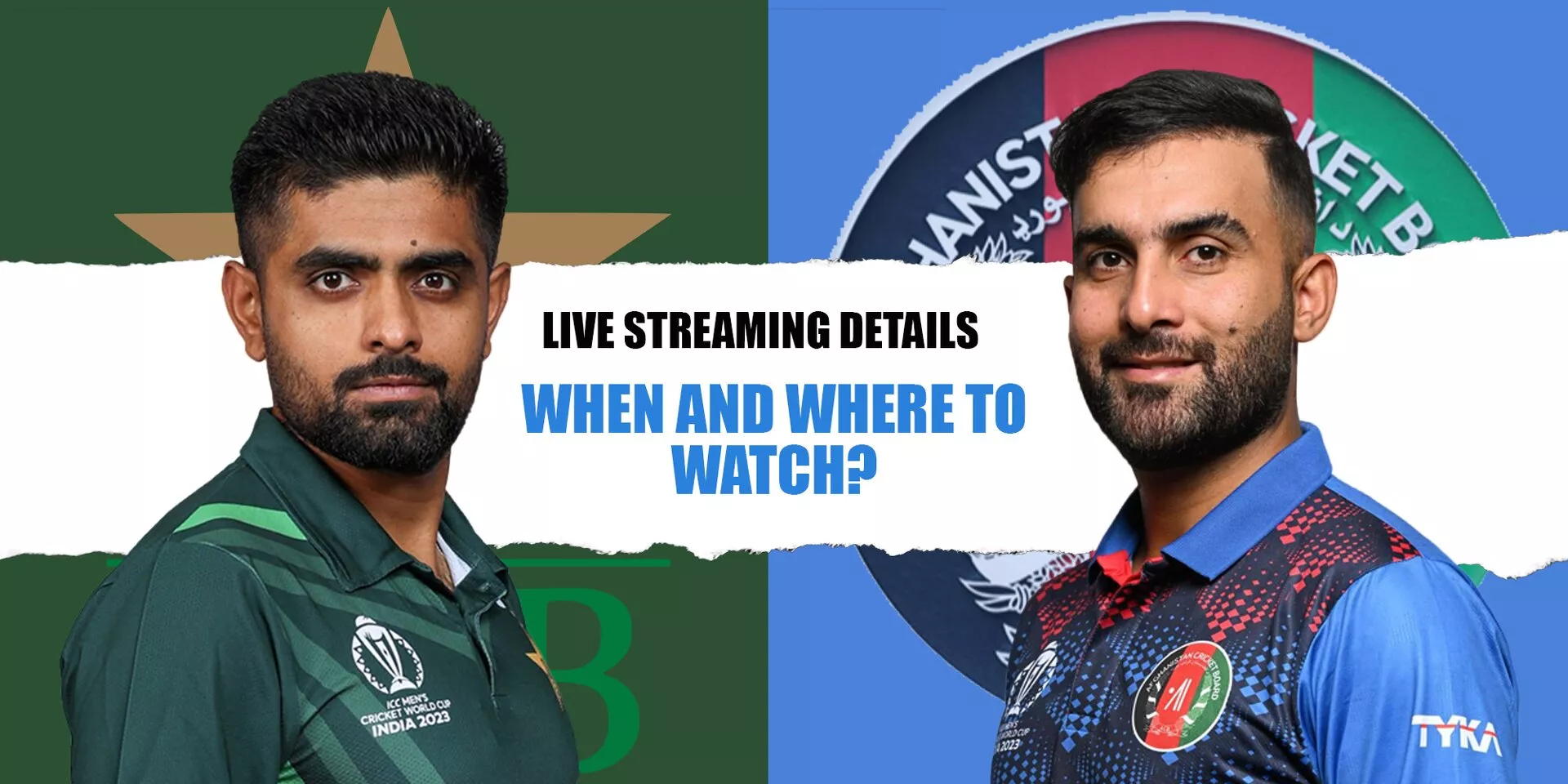 PAK Vs AFG: Live Streaming Details, When And Where To Watch ICC Cricket ...