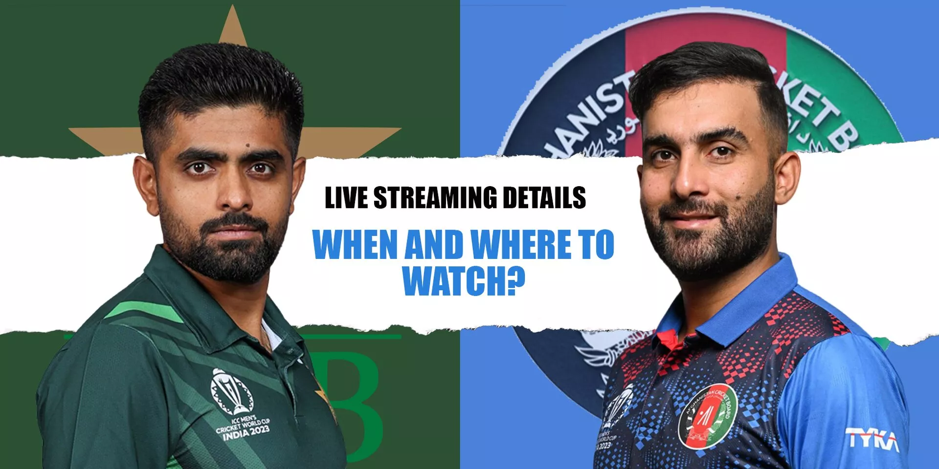 PAK vs AFG Live streaming details, when and where to watch ICC Cricket World Cup 2023 match 22