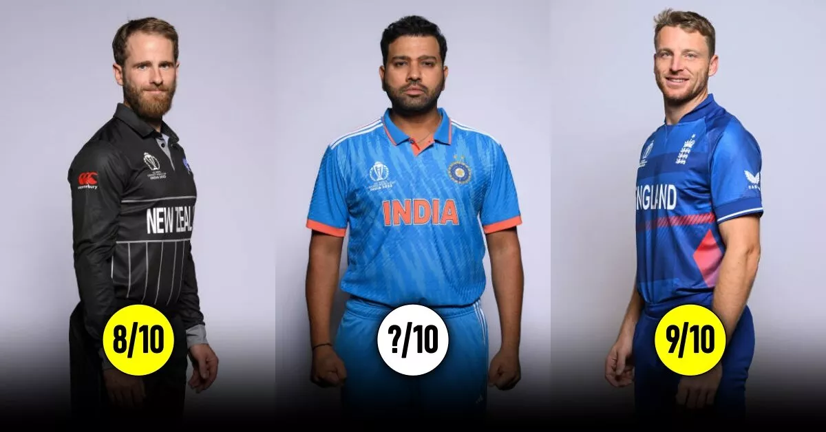 Rating jerseys of all teams participating in the ICC Cricket World Cup 2023
