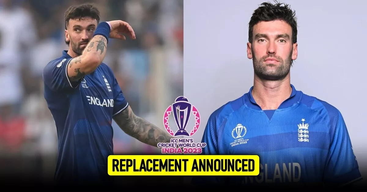 ICC Cricket World Cup 2023: England fast bowler Reece Topley's replacement announced