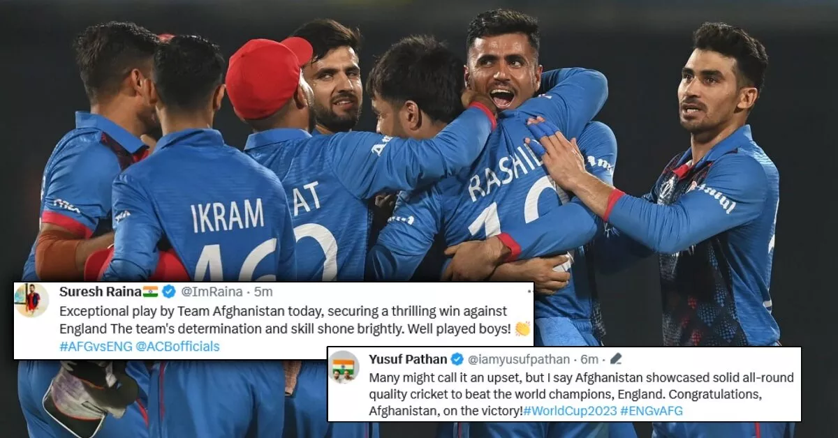 Afghanistan beat England by 69 runs in huge ICC World Cup upset