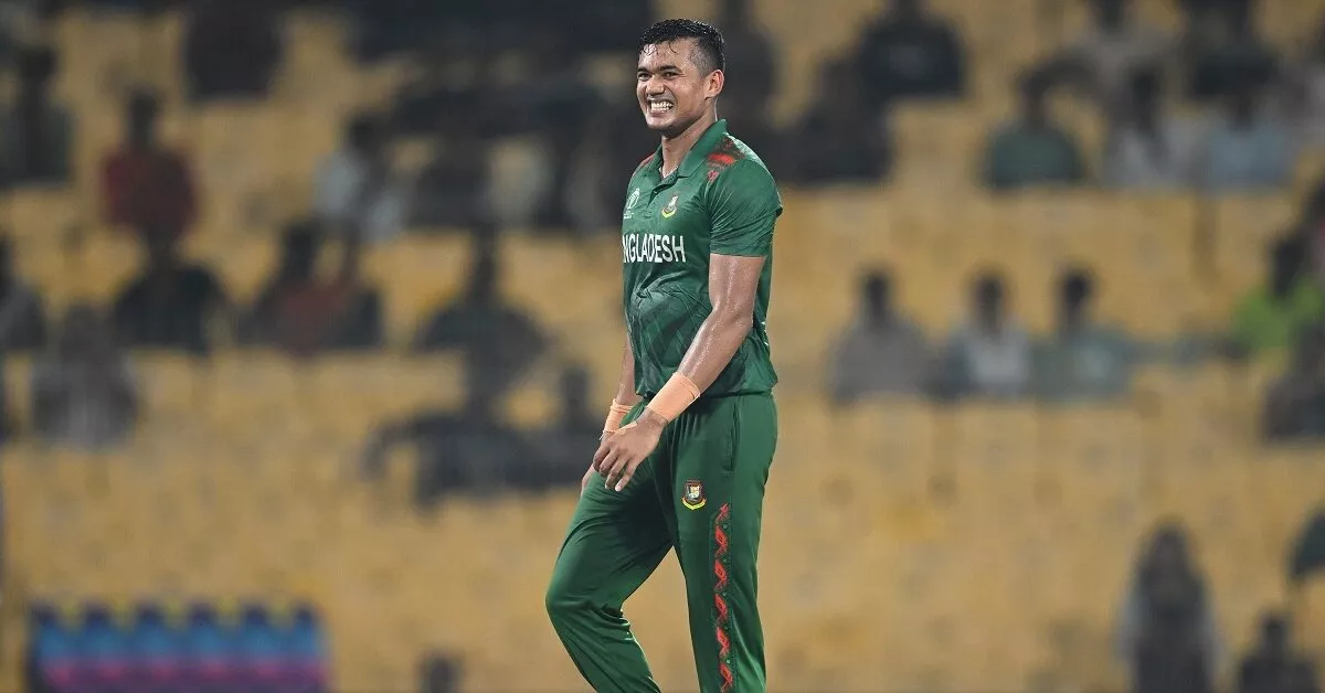 Taskin Ahmed in ICC Cricket World Cup 2023