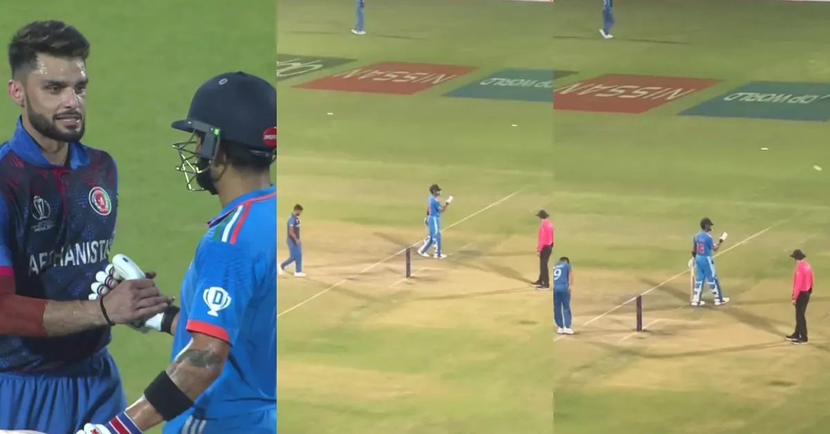 Watch: Virat Kohli asks Delhi crowd not to mock Naveen Ul Haq during IND vs AFG ICC Cricket World Cup 2023 match