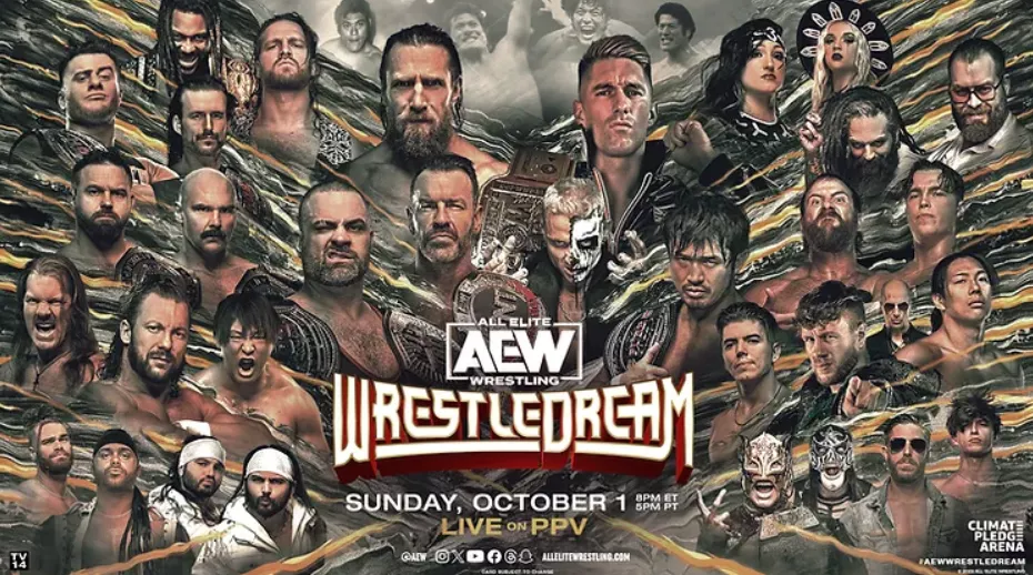 AEW WrestleDream Results & Winners The Rated “R” Superstar Edge debuts