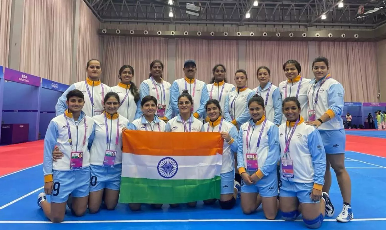 Asian Games 2023: Indian women's kabaddi team clinches gold by beating Chinese Taipei by one-point
