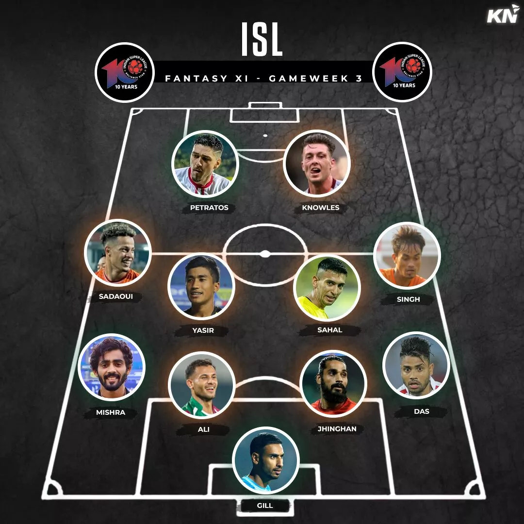 ISL 2023-24 FANTASY XI GAMEWEEK 3