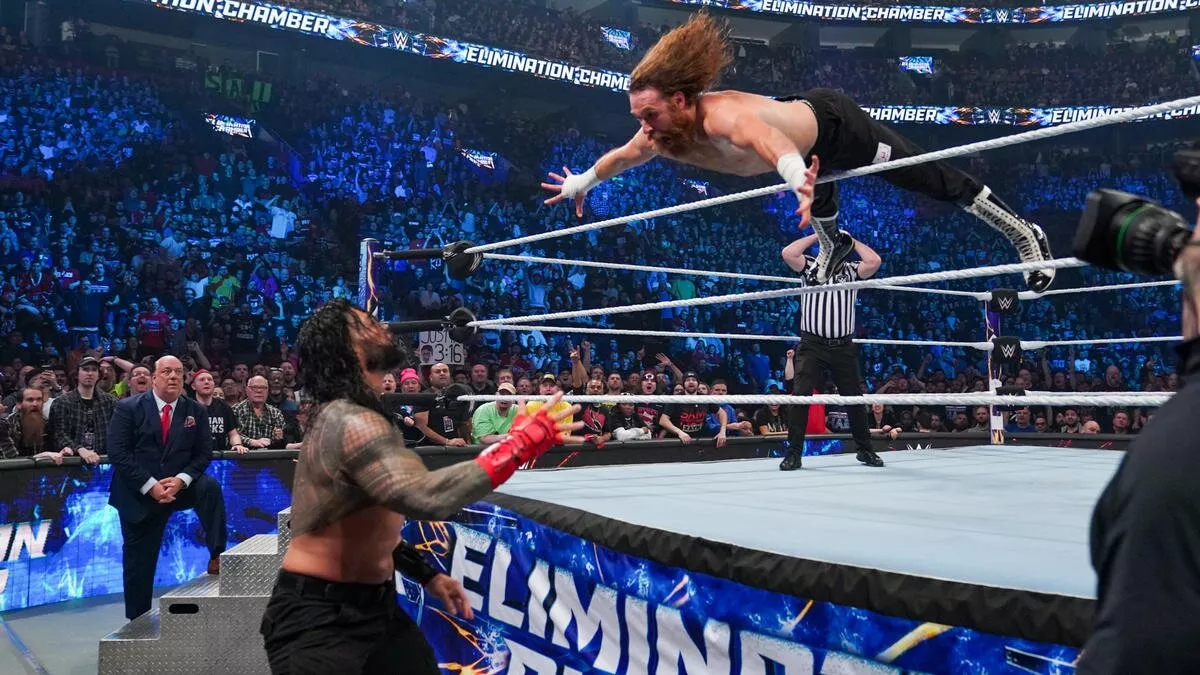 Sami Zayn vs Roman Reigns WWE