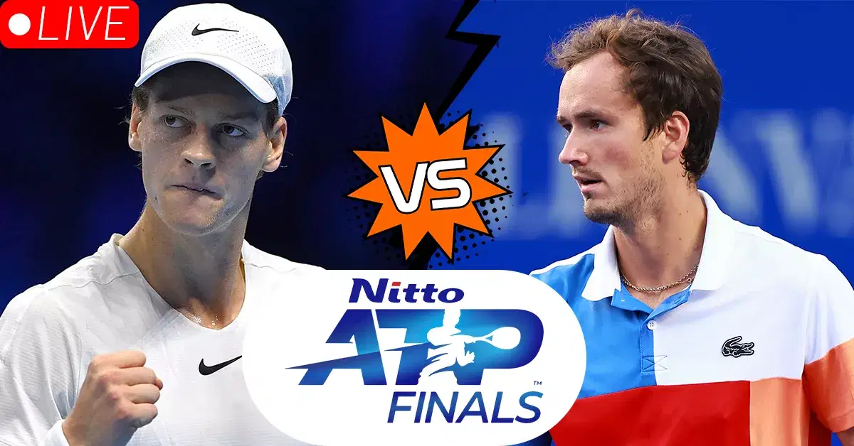 JANNIK SINNER vs DANIIL MEDVEDEV, ATP FINALS 2023, SEMIFINAL