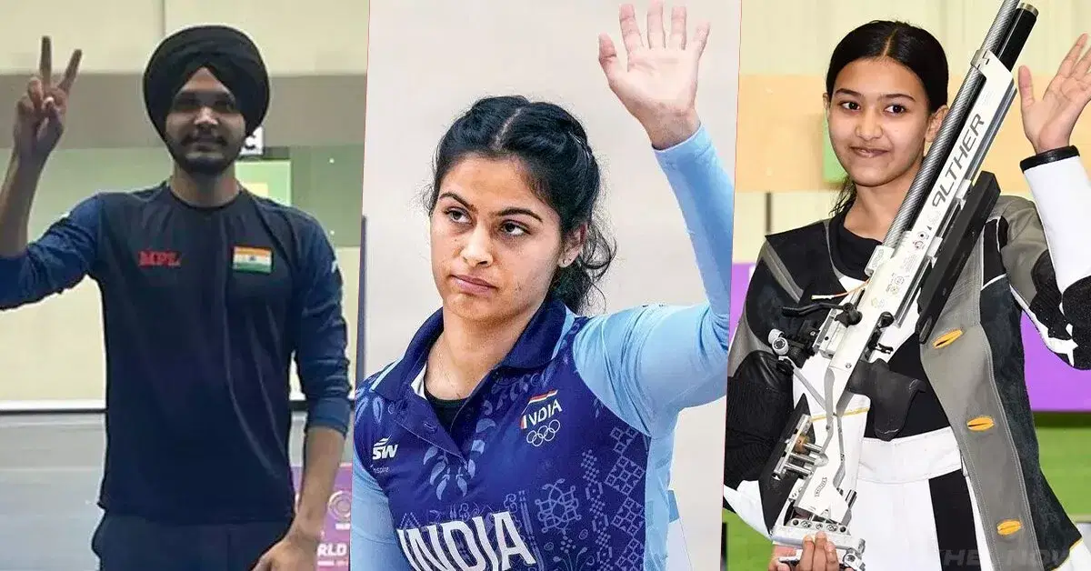 Asian Shooting Championships 2023 Olympic quotas