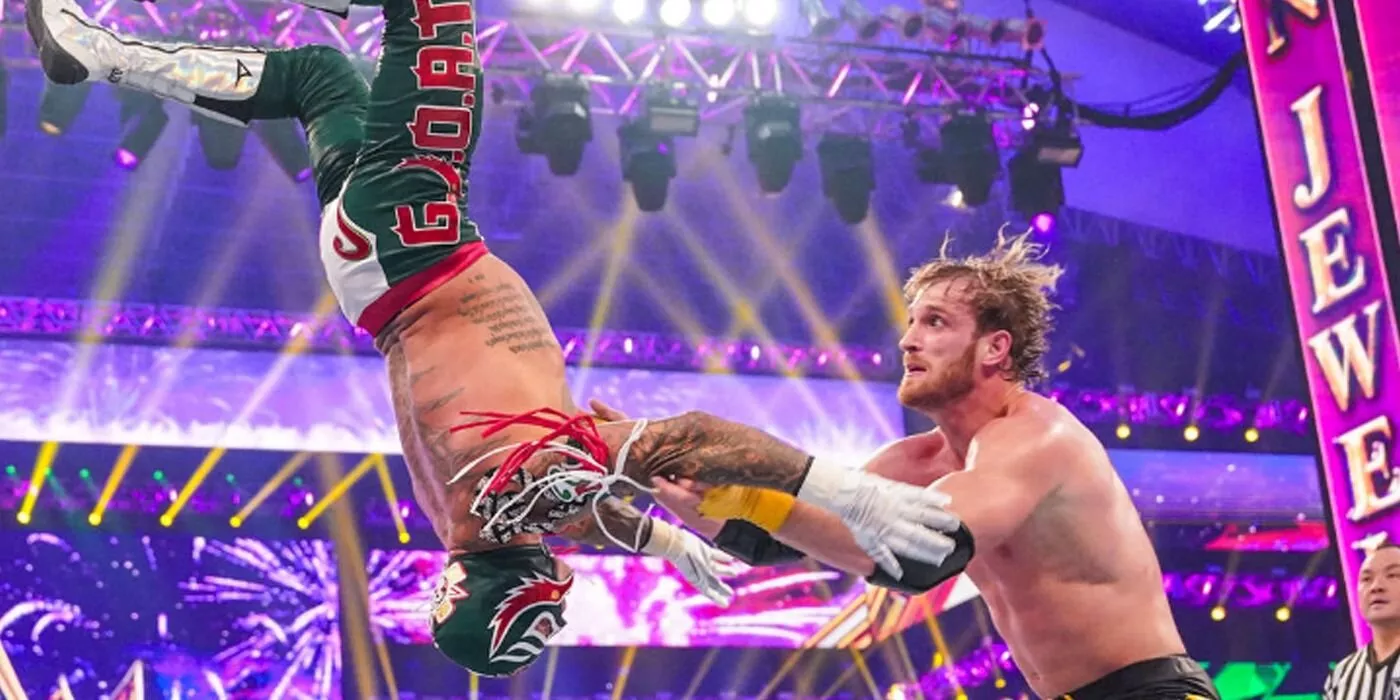Logan Paul on saving Rey Mysterio’s life at WWE Crown Jewel