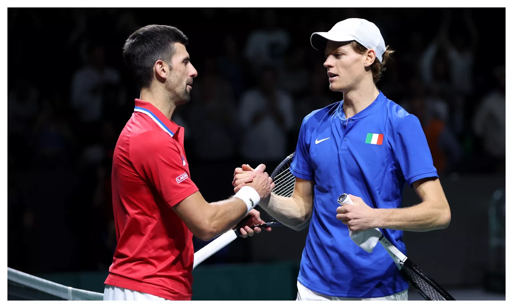 Jannik Sinner becomes first player to defeat Novak Djokovic twice in single Davis Cup tie