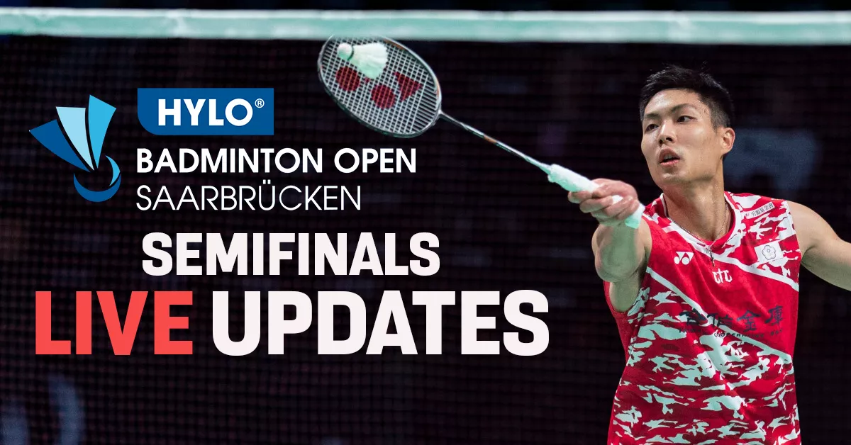 Hylo Open 2023 Semifinals Live Updates: Chou Tien Chen, Toma Junior Popov eye place in men's singles final