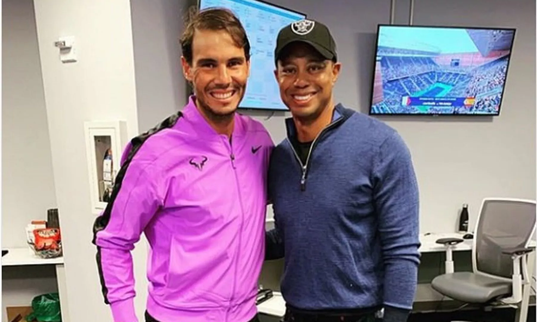 'Won Australian Open on a broken foot' - Tiger Woods lauds Rafael Nadal ahead of tennis legend's farewell tour