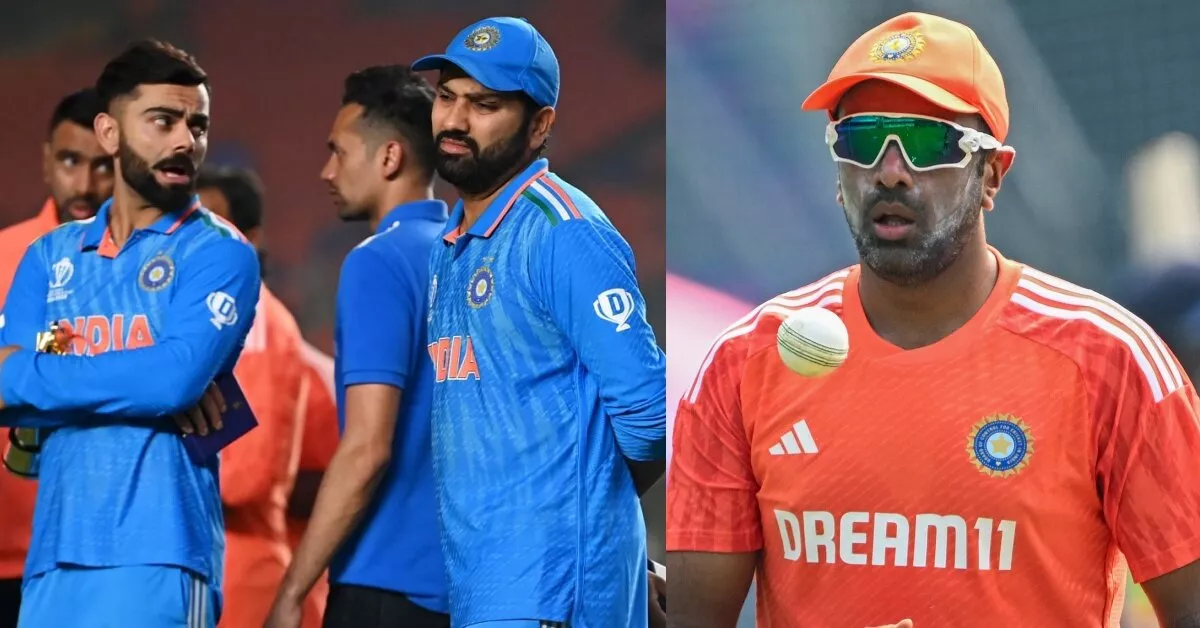 Rohit Sharma and Virat Kohli were crying after ICC CWC 2023 final debacle, reveals Ravi Ashwin