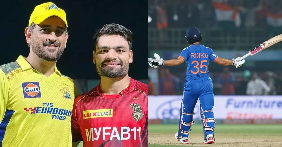 Rinku Singh reveals how MS Dhoni's tips helped him finish off in style against Australia in 1st T20I