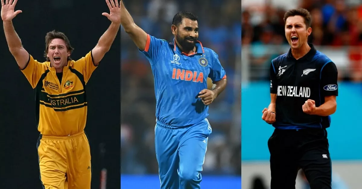 Top 10 bowlers with most wickets in a single edition of ICC Cricket World Cup