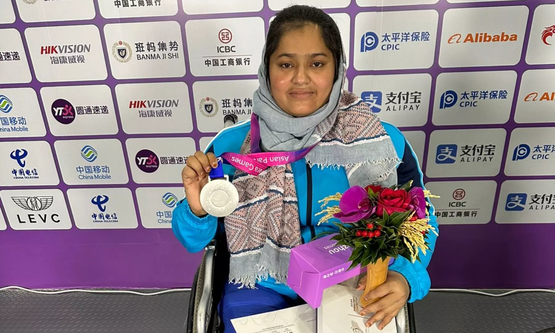 Mason’s daughter Zainab Khatoon becomes household name after clinching Asian Para Games silver in powerlifting