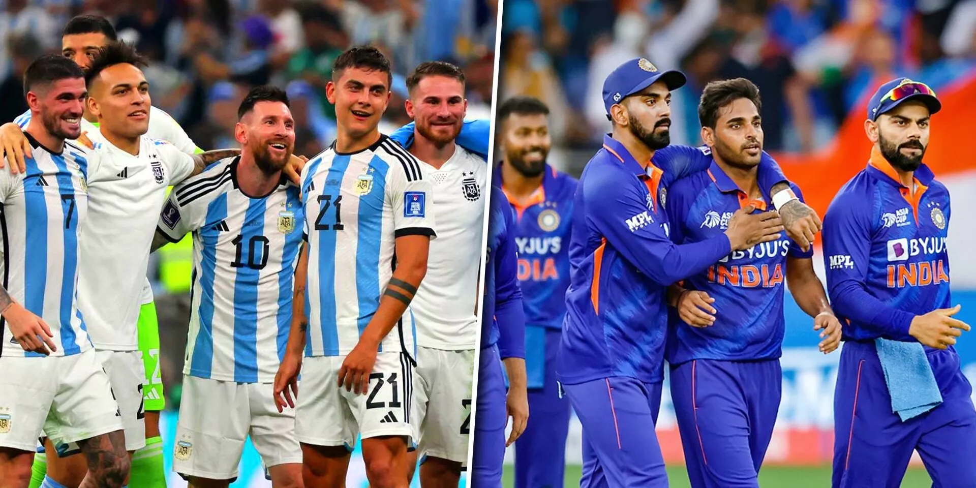 Top eight International Football Teams and their Cricket Equivalents