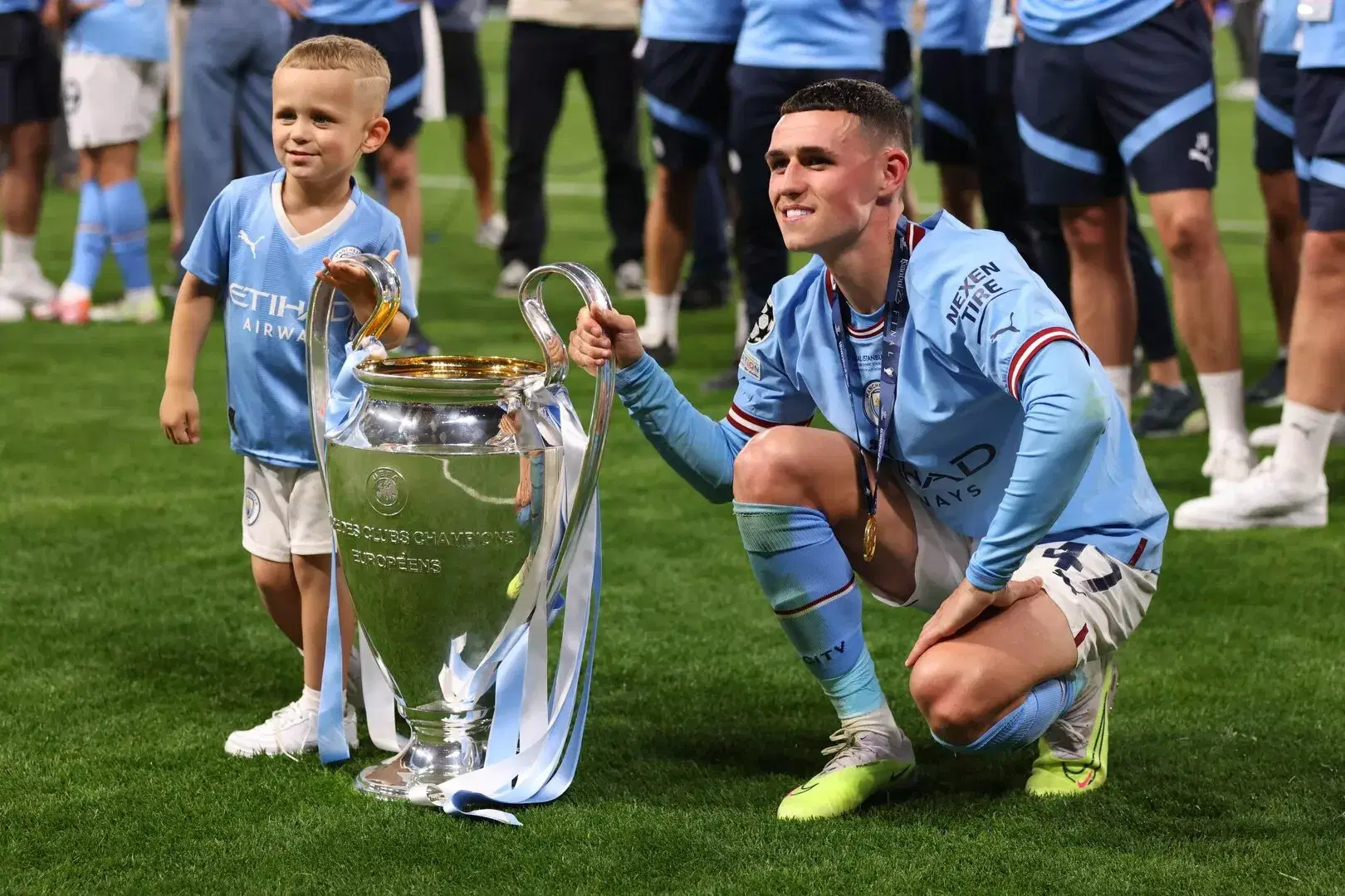 Phil Foden's son Ronnie Foden signs 'contract with top modelling agency'