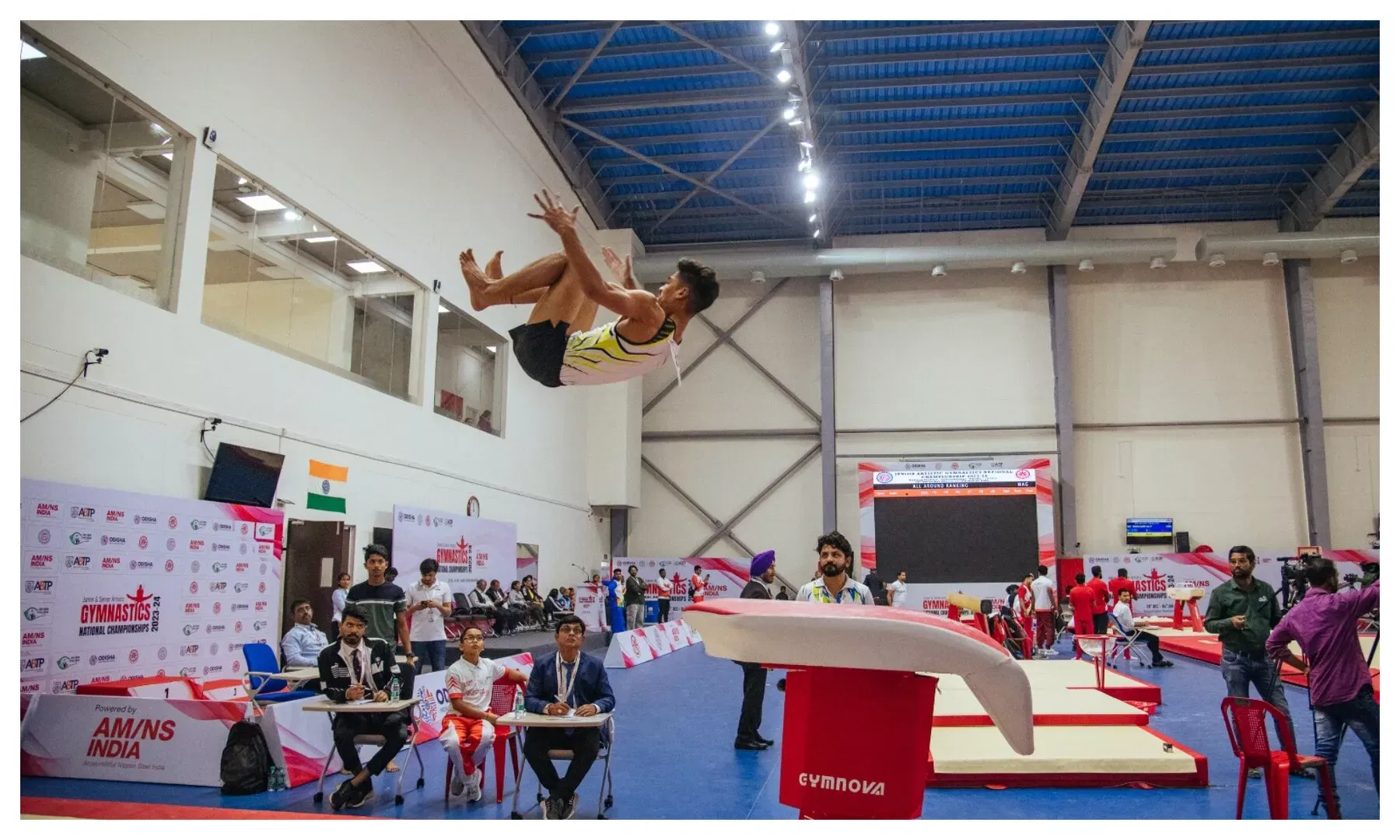 UP men’s team bag gold at Junior Artistic Gymnastics National Championships 2023