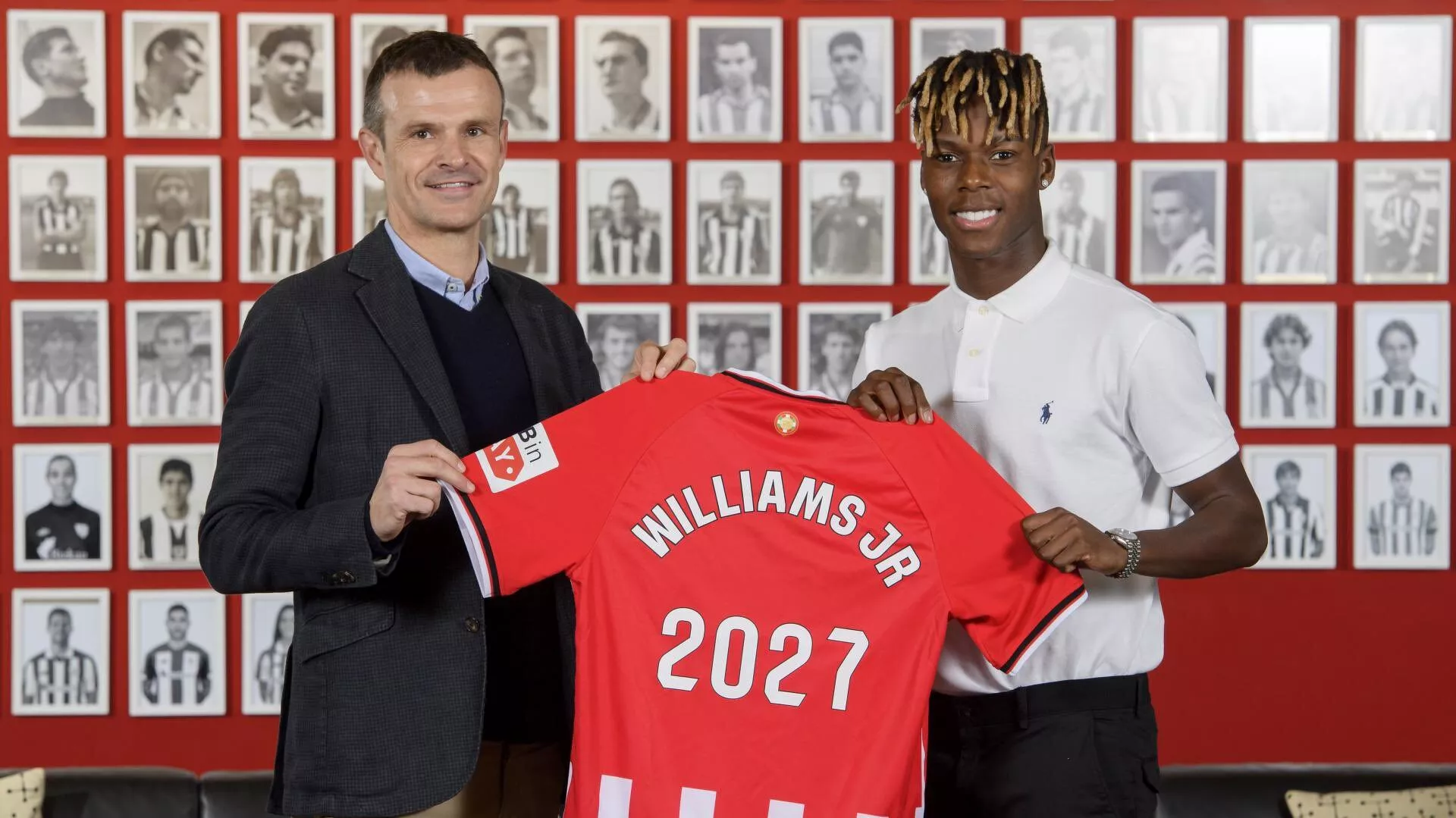 Nico Williams extends contract at Athletic Bilbao until 2027