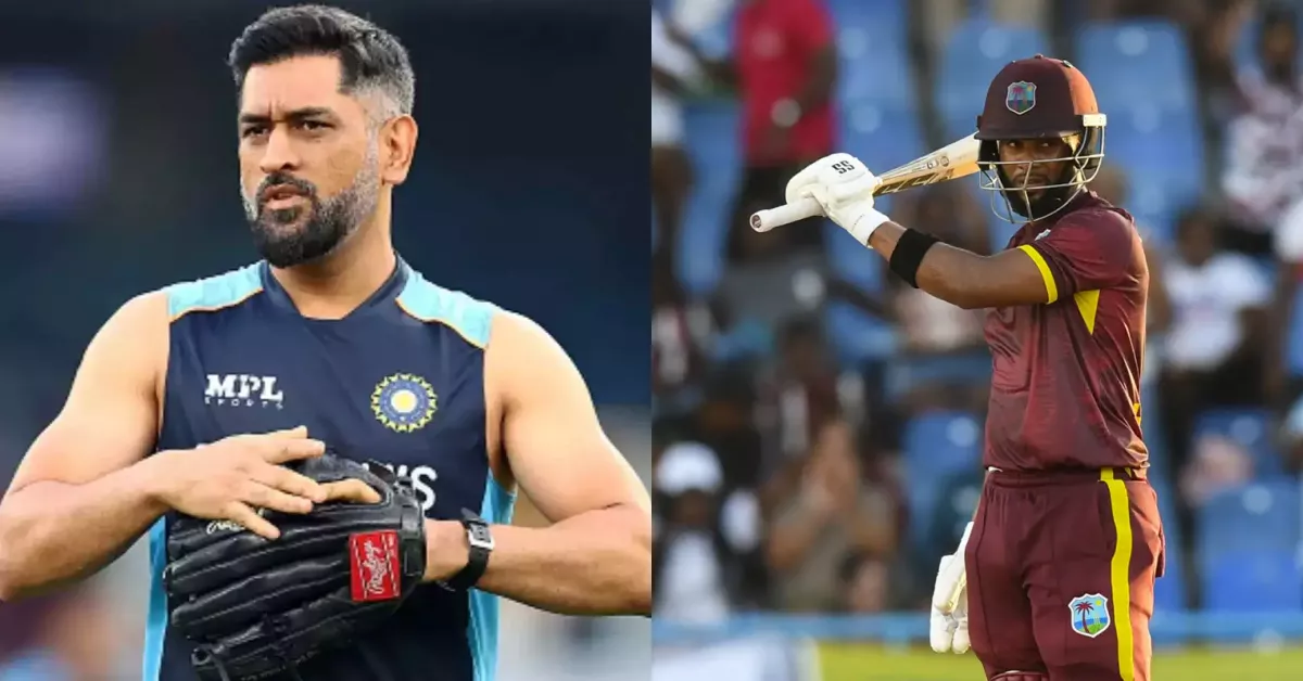 Shai Hope credits MS Dhoni's tips following win over England in 1st ODI