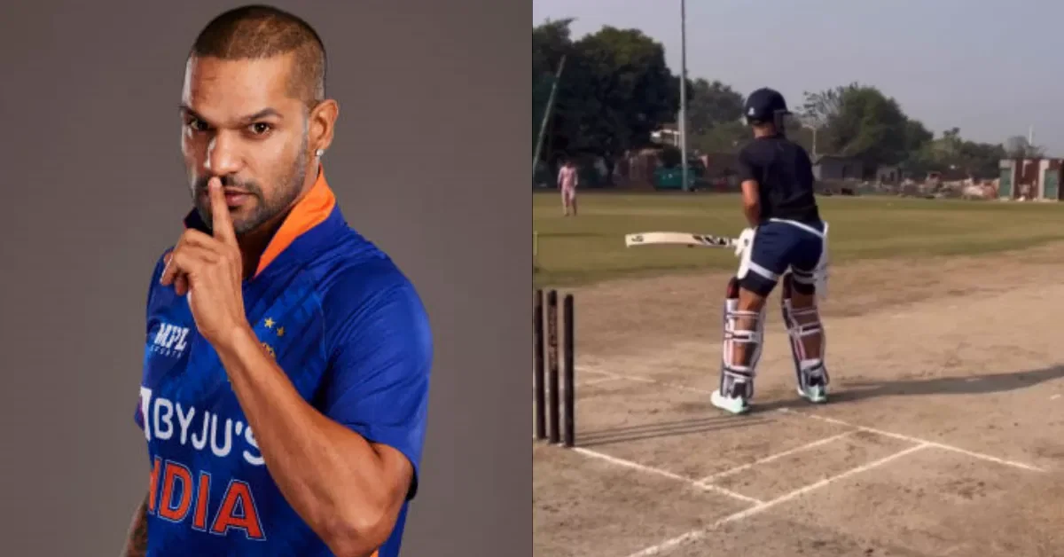 Discarded Indian star Shikhar Dhawan resumes training ahead of IPL 2024