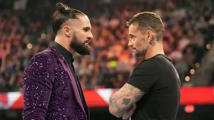 CM Punk vs Seth Rollins WWE