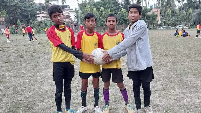 Young Kolkata footballers forced into child labour at camp in Karnataka
