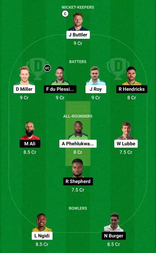 PR vs JSK Dream11 Team 1