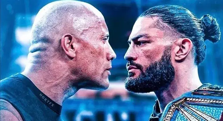 The Rock vs Roman Reigns WWE
