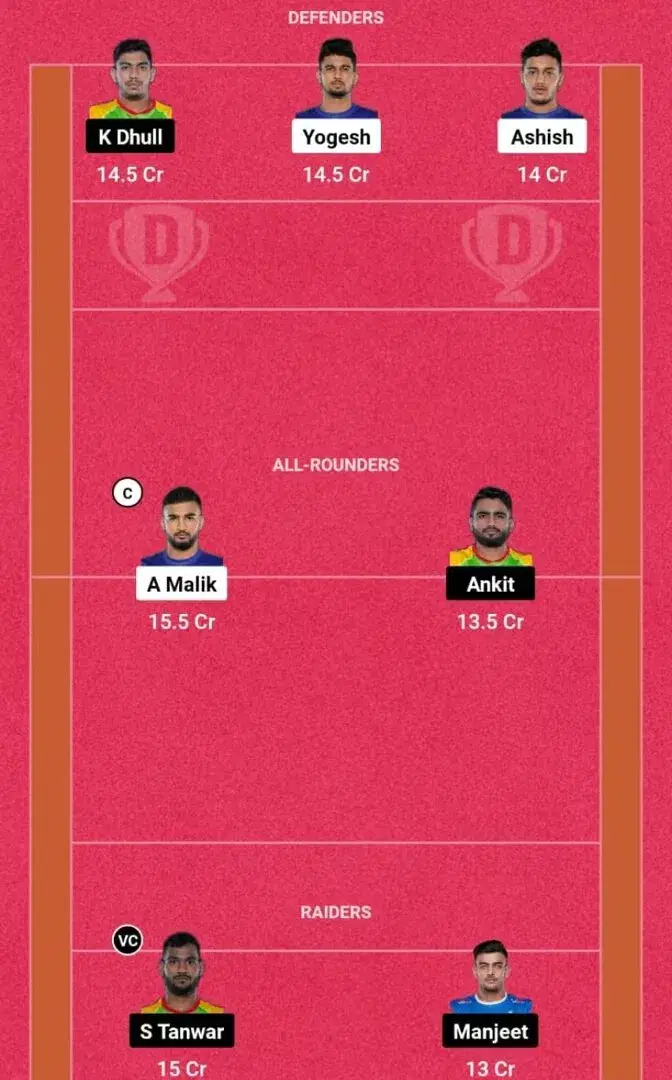 del vs pat dream 11 prediction 1