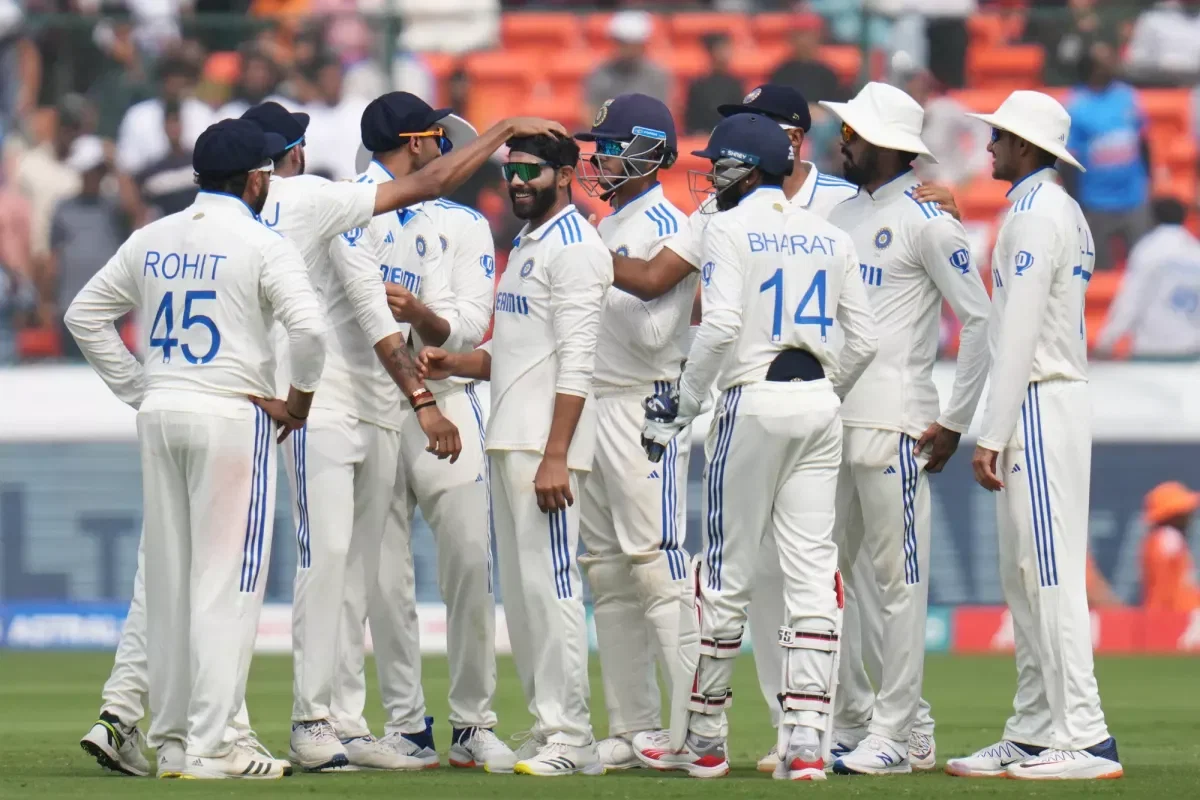 Prueba del equipo de cricket indio 2024