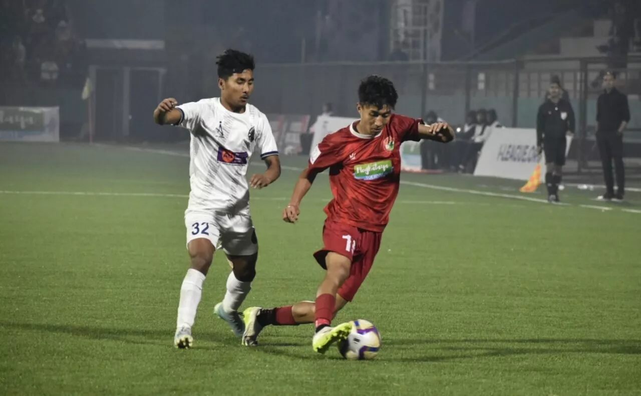 I-League 2023-24: Two late goals fetch Rajasthan United a point against 10-man Shillong Lajong
