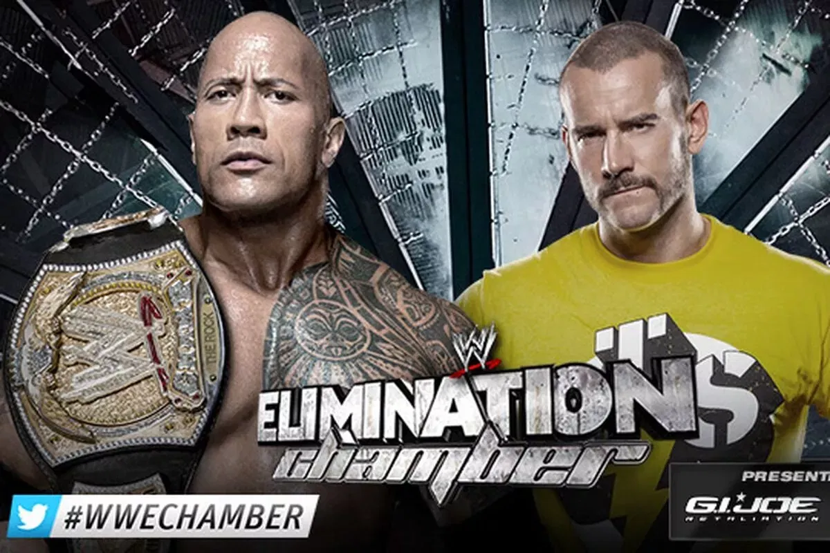 The Rock vs CM Punk WWE