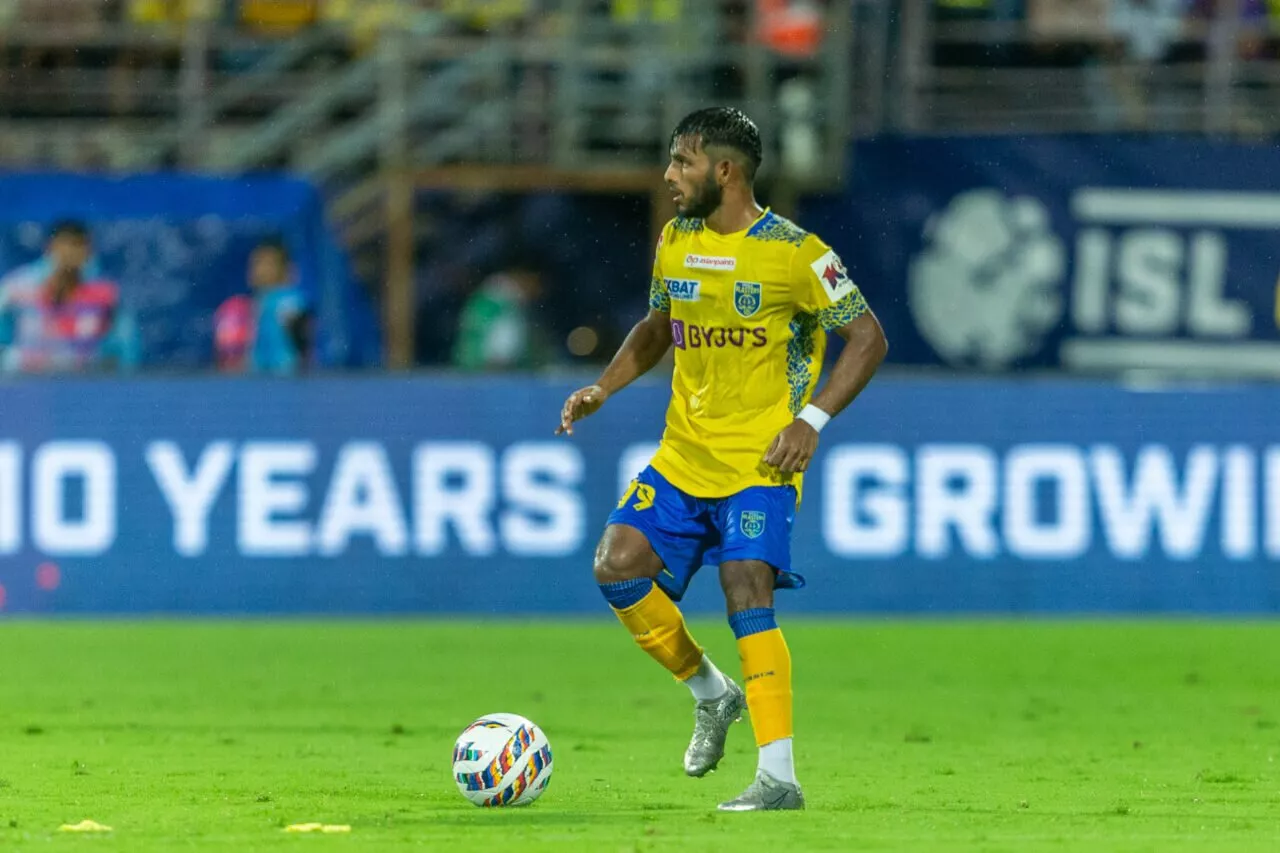 ISL 2023-24: Most dribbles completed per 90 minutes by Indians Mohammed Aimen Kerala Blasters