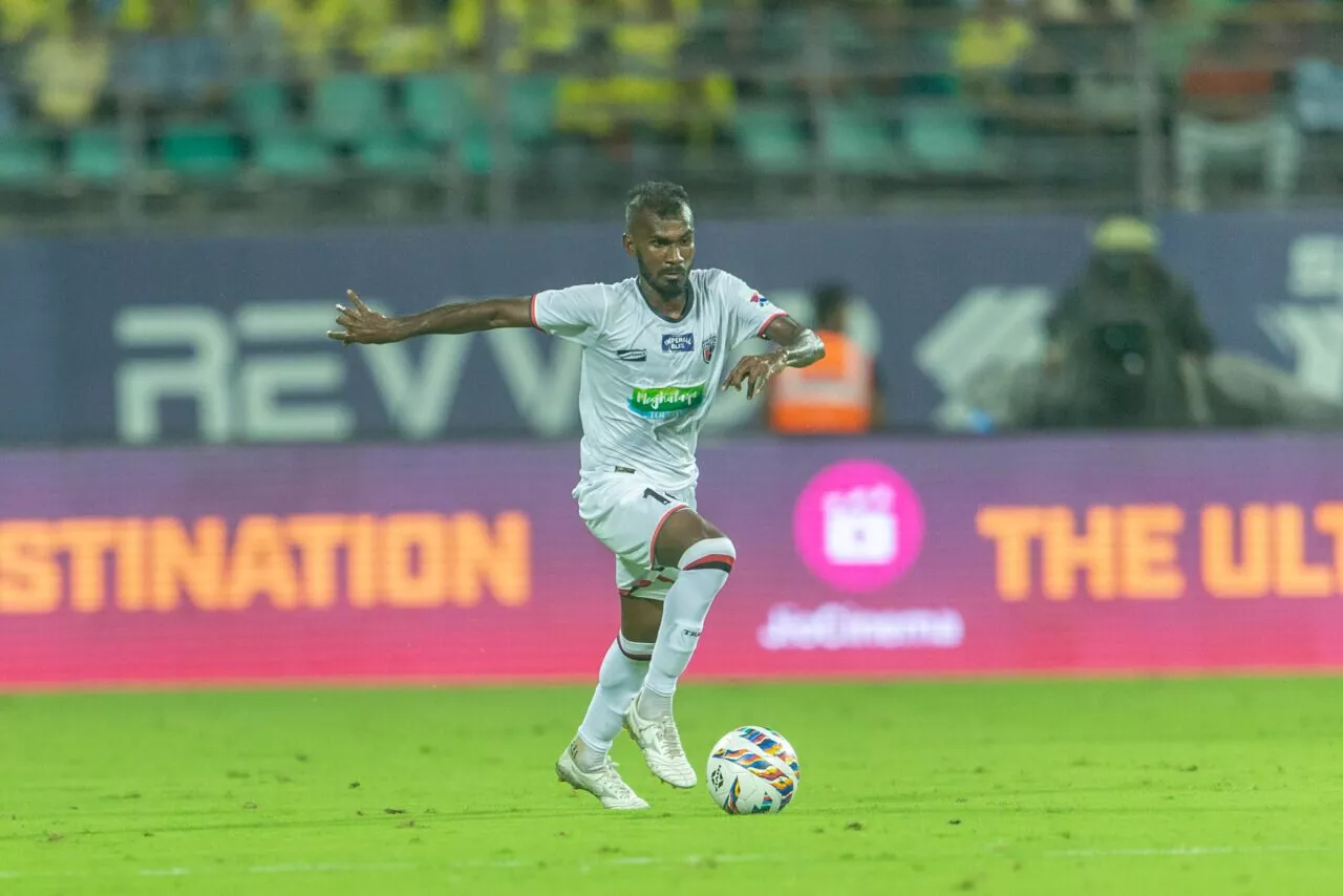 ISL 2023-24: Most dribbles completed per 90 minutes by Indians Jithin MS NorthEast United