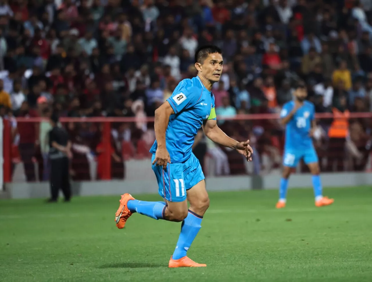 Which Indian football team players have played under current Afghanistan boss Ashley Westwood? SUNIL CHHETRI AMRINDER SINGH FIFA WORLD CUP QUALIFIERS