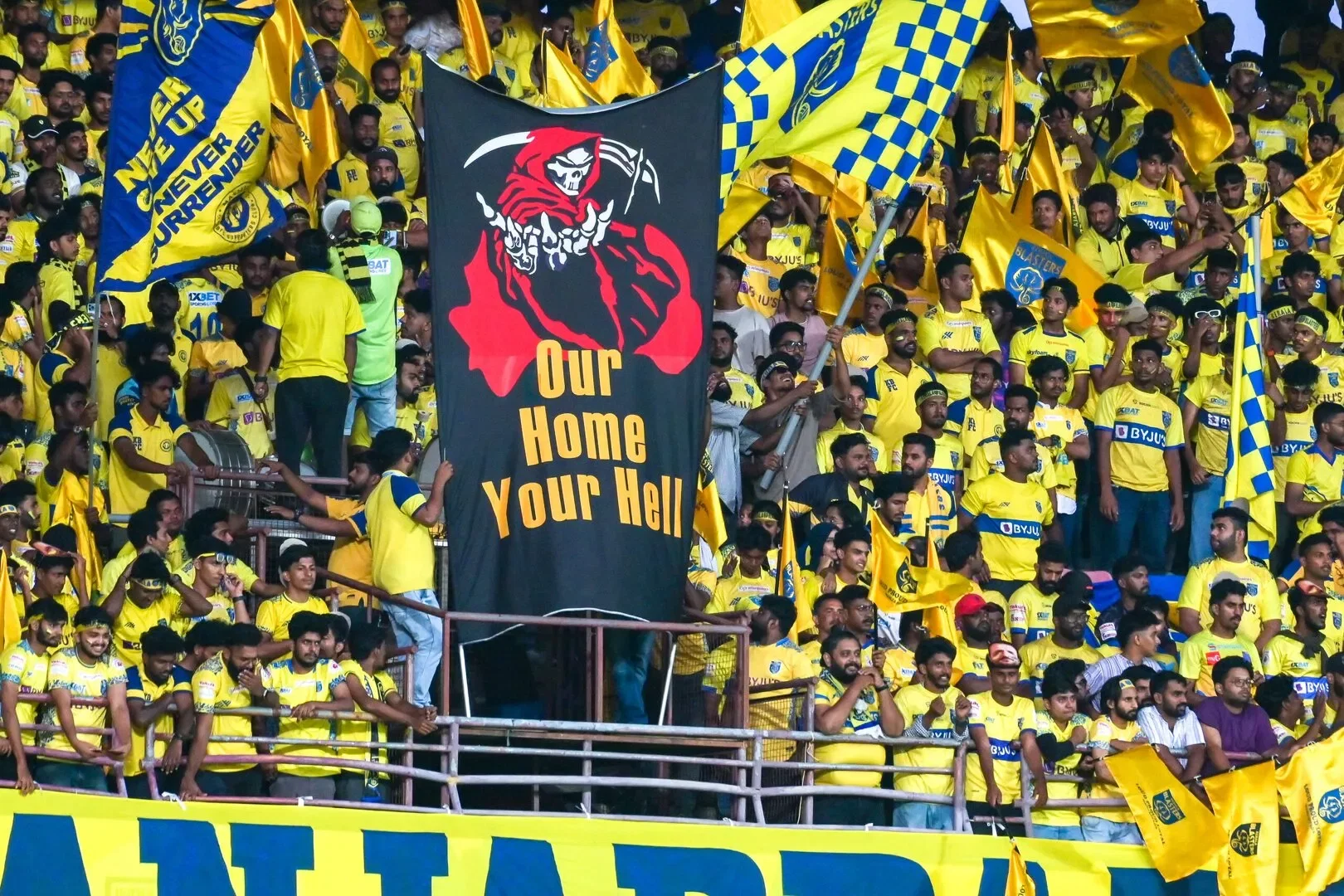 Top five ISL clubs with best fan bases Kerala Blasters