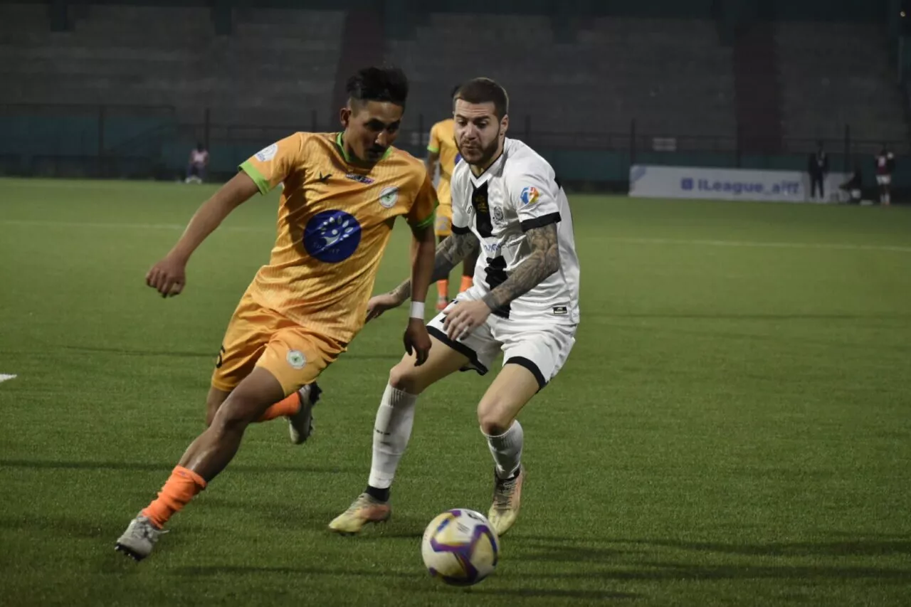 Mohammedan Sporting vs NEROCA FC in I-League.