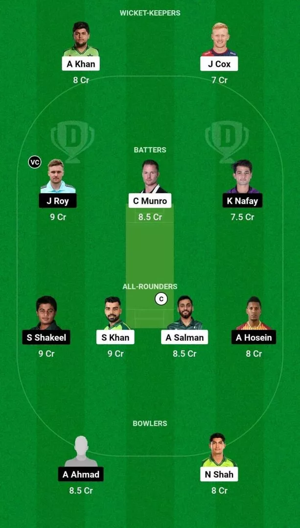 ISL vs QUE PSL 2024 Eliminator 1 Dream11 Team 2