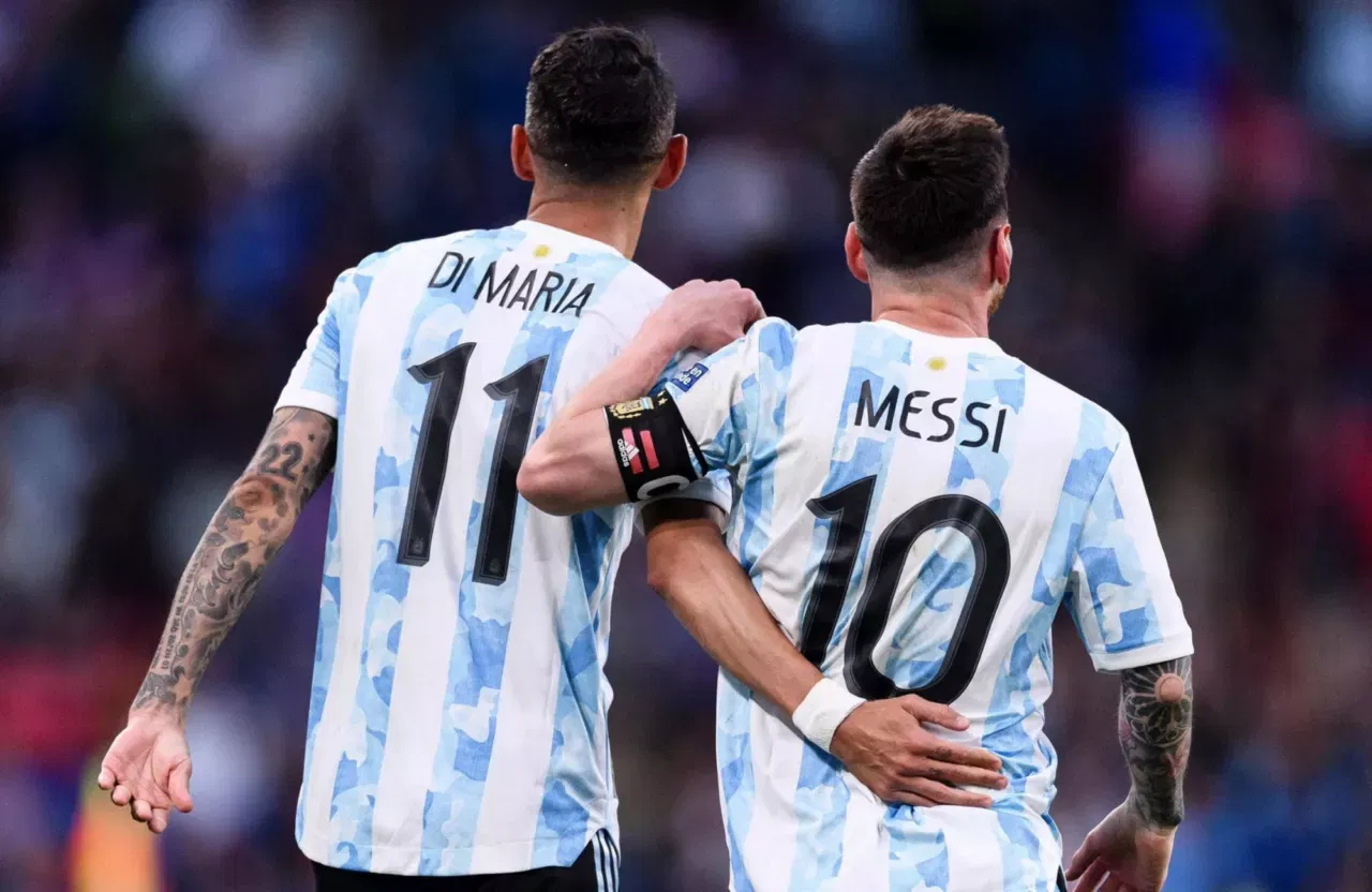 Lionel Messi & Ángel Di María Argentina